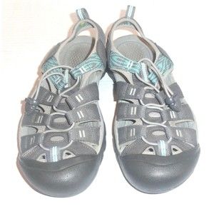 Keen Women's Newport H2 Waterproof Sandals Steel Grey Blue Size: 9  1018834